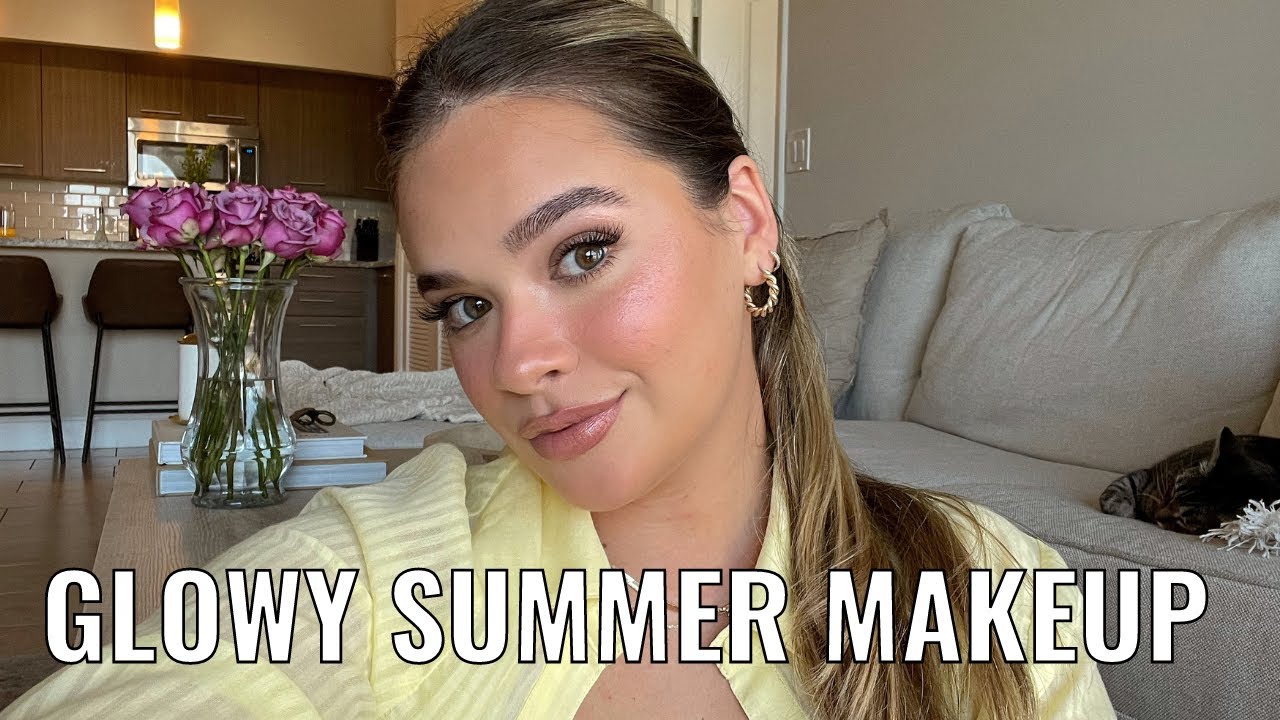 Glowy Summer Makeup Tutorial + skin update