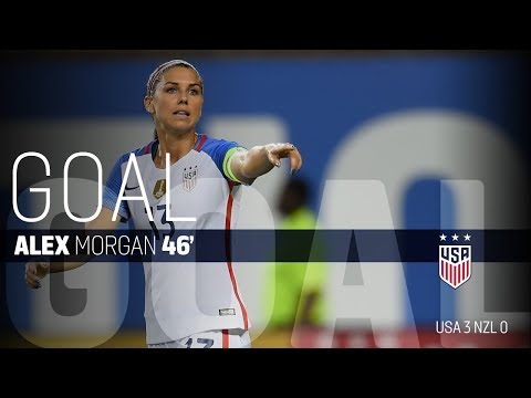 WNT vs. New Zealand: Alex Morgan First Goal - Sept. 19, 2017