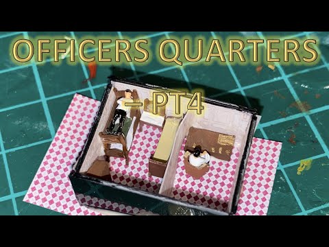Radio Control Trumpeter 1:200 Titanic Build Part 63 - Officers Quarters Part 4