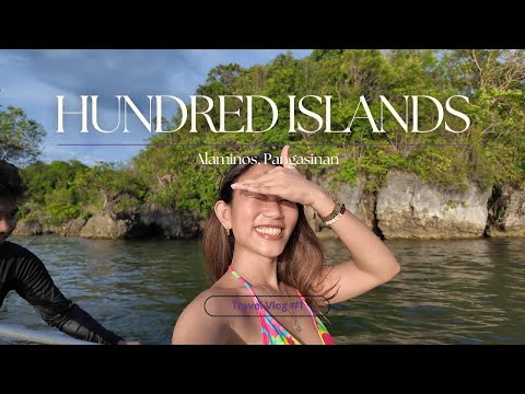 Pangasinan Vlog | first time touring hundred islands sightseeing, cliff diving, snorkeling and more.