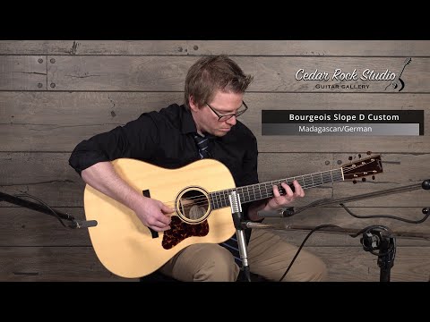 Bourgeois Slope D Custom - Madagascar Rosewood/German Spruce image 14
