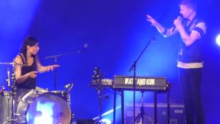 “Overexposed & Tonight” Matt & Kim@Electric Factory Philadelphia 4/17/15 New Glow Tour