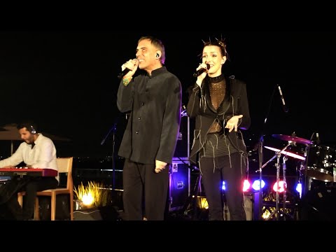 anna ratto & arnaldo antunes @ village mall: lágrimas no mar