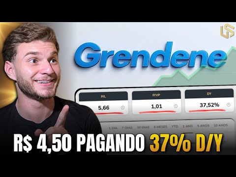 GRND3 SMALL CAP stock priced at R$4.50, paying 37% in dividends! GRENDENE