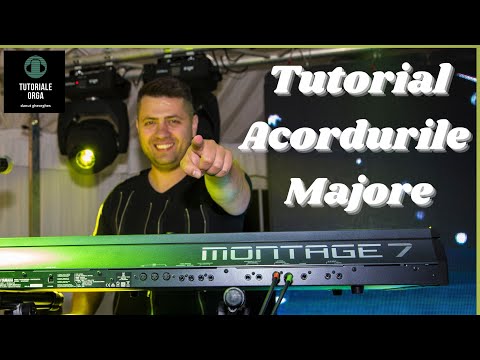 Tutoriale Orga - Acordurile Majore & Răsturnarile acordurilor Majore + Exercitiu Răsturnări