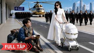 Nữ chủ tịch dắt con trai về nước tìm chồng thất lạc, vô tình thấy anh bị gia tộc đuổi đi ăn mày