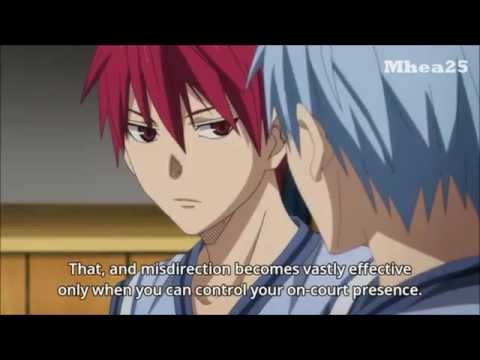Kuroko Shows his true skill as a part of Generation of Miracles