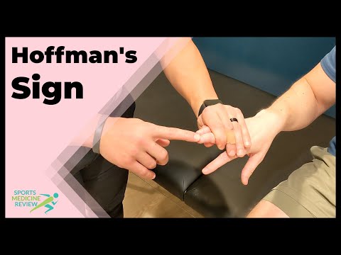 Hoffman’s Sign (for Cervical Myelopathies)