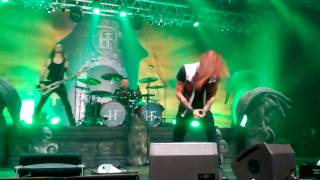Hammerfall - Dethrone And Defy Live @Euronics Hall, Zlín 2017