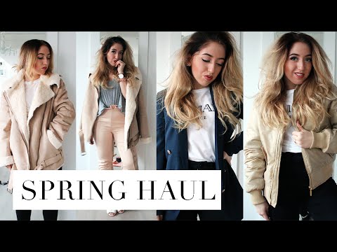 HAUL | Spring Fashion Try-On Shoplog 2016