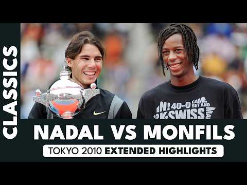 When Prime Nadal Faced Gael Monfils For The Title 🏆 | Tokyo 2010 Final Extended Highlights