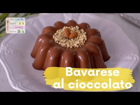 BAVARESE AL CIOCCOLATO Ricetta facile ● Una Favola in Cucina