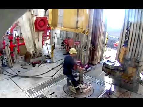 Accident on Rig #ad #drilling #rig #tripping #accident
