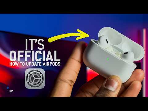 How to Update your Apple AirPods Firmware - Officially