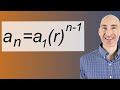 Geometric Sequence (Explicit Formula)