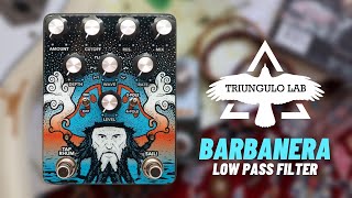 Video thumbnail for Triungulo Lab BARBANERA Low Pass Filter | Demo by mick kraviz