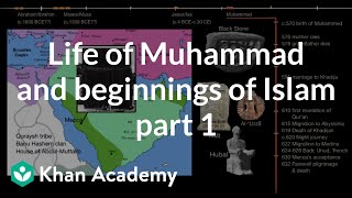 Life of Muhammad and beginnings of Islam part 1  | World History | Khan Academy