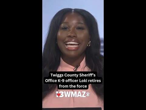 Twiggs County Sheriff Office's K-9 officer Loki retires from the force