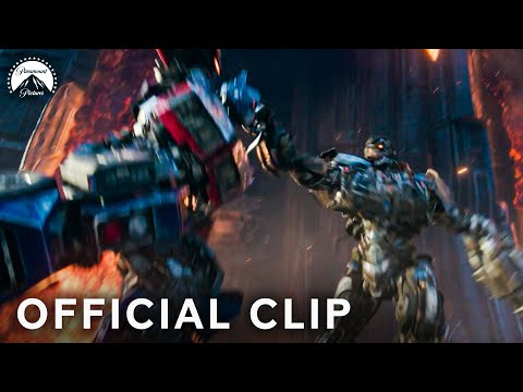 Thumbnail of the video: Optimus Prime vs. Scourge Final Battle
