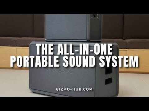 AUDIOCASE : THE ALL-IN-ONE PORTABLE SOUND SYSTEM | Kickstarter | Gizmo-Hub.com