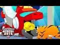 Transformers: Rescue Bots | Dinobot VS Tiger 🦕 | FULL Episode | Kids Cartoon | Transformers Junior
