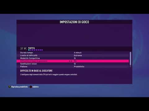 La difficoltà estrema nella modalità carriera