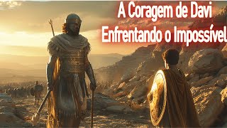 A Coragem de Davi Enfrentando o Impossível