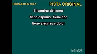JOAN SEBASTIAN "EL CAMINO DEL AMOR" KARAOKE 💥🎤 PISTA ORIGINAL 💢