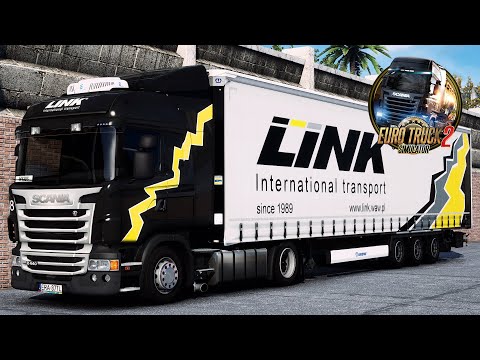🚛 [POV] SCANIA R440 LINK INTERNATIONAL TRANSPORT SOUND REALISTIC - GRAND UTOPIA lliffe to Pérignat.