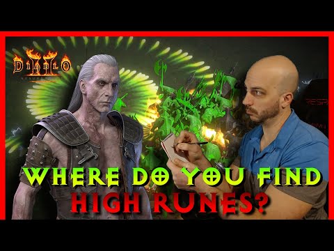 Diablo 2 Resurrected - This is where people ACTUALLY find high runes, Analyzing Community Polling