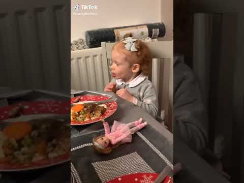 Sassy 3-Year-Old Scottish Girl Argues With Uncle And Tells Him To Shut Up