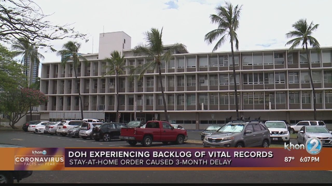 Mom still waiting for son's birth certificate, DOH 3 months behind processing vital records