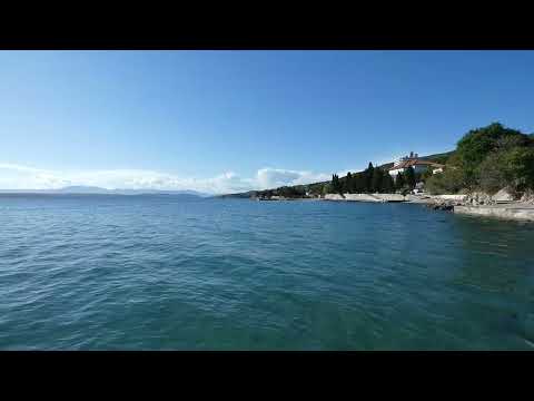 Ankunft an der Adria & in Istrien Crikvenica und Adriaküste Strand Meer Küste Rijeka – Kroatien fz82