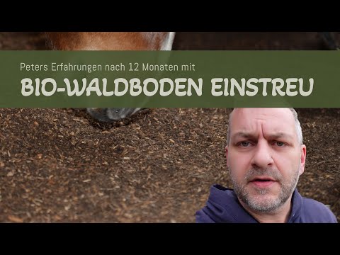 User review: 12 months of organic forest floor bedding in the horse stable