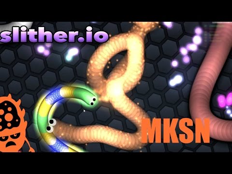 EASY WAY ,,How to kill big snakes´´  MKSN slither.io