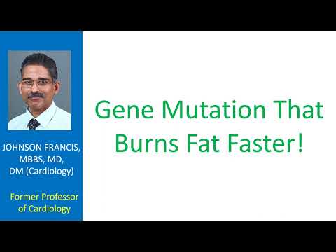 Gene mutation that burns fat faster!
