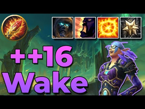 ++16 Necrotic Wake Tyrannical | 12.4k Overall | 9.2 Kyrian Arcane Mage PoV M+