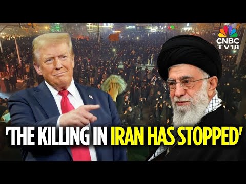 WATCH: Trump Says Killings And Executions In Iran Have Stopped | Khamenei | Iran Protests