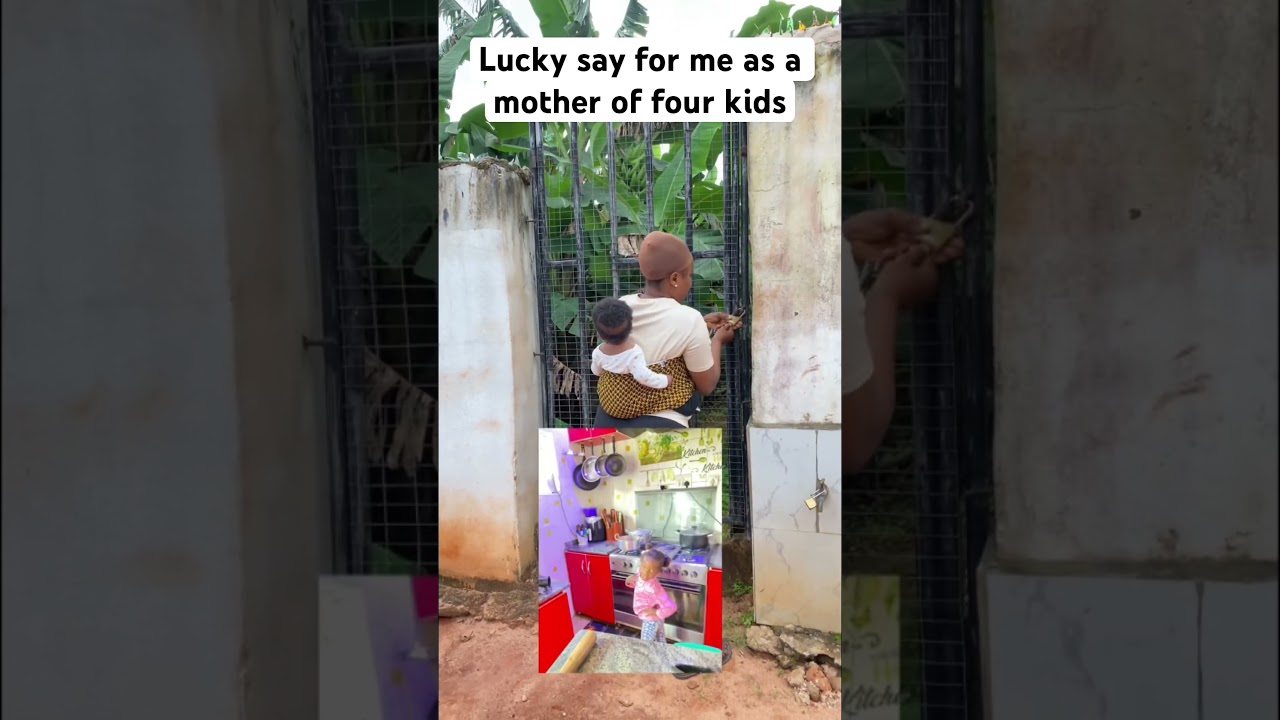 Lucky day for a mother of four kids