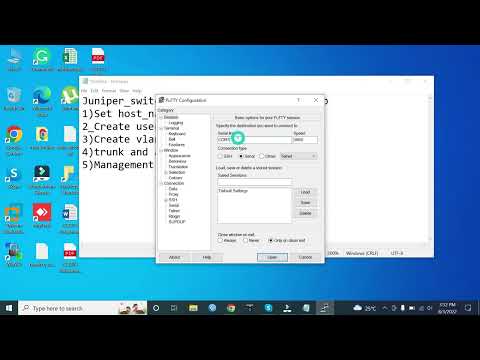 Juniper Switch Configuration Step By Step