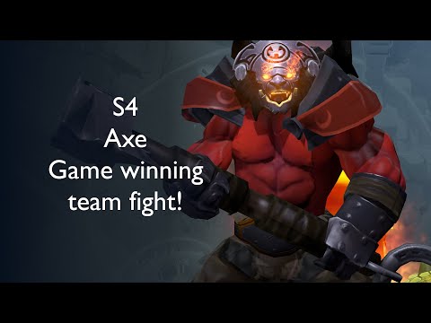 [POV] S4 Axe - Game winning play! - Alliance vs Fly to Moon Dota Pit
