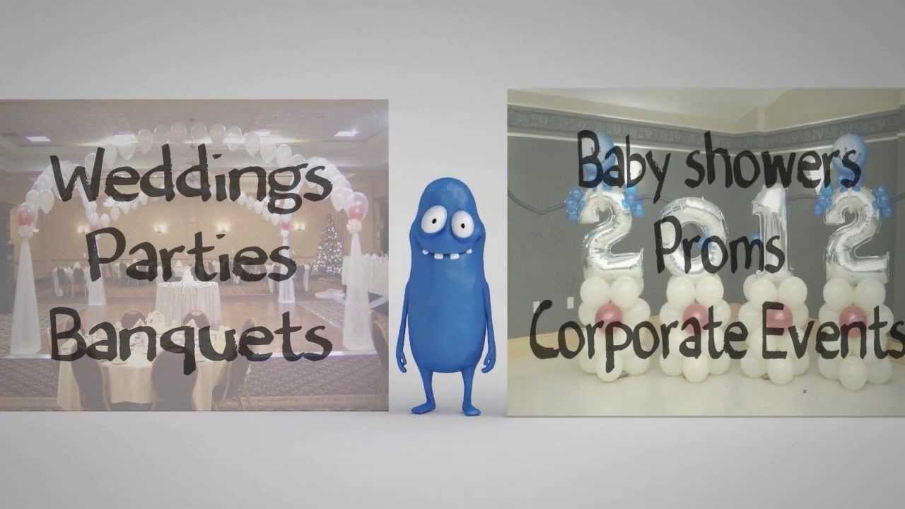 Promotional video thumbnail 1 for Starlite Creations Balloon Decor