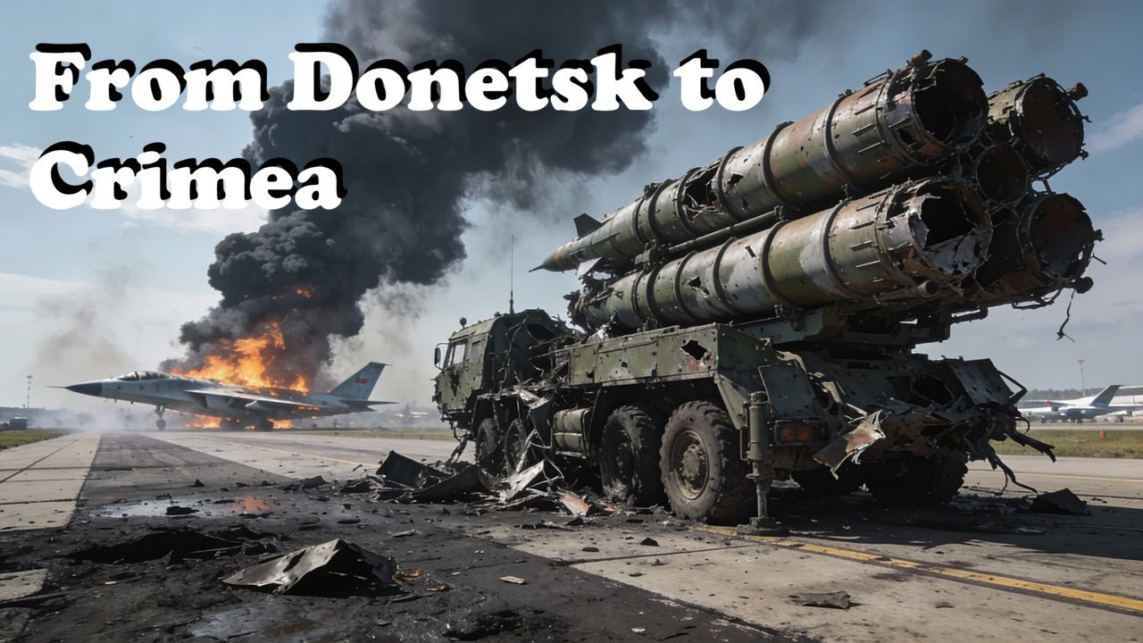 RUSSIAN SPETSNAZ BASE HIT AS UKRAINIAN DRONES REACH CRIMEA’S BLACK SEA FLEET || 2025