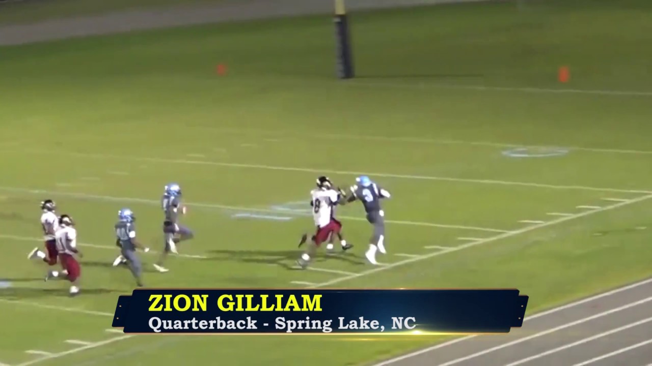 Zion Gilliam - Overhills Quarterback - Highlights