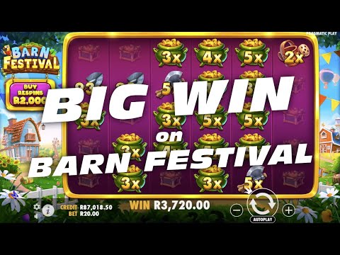 Big Win on Barn Festival Slot – Free Spins Feature Goes Wild!