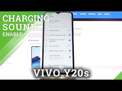 How to Activate Charging Sounds on VIVO Y20s – Turn On Charging Sounds
