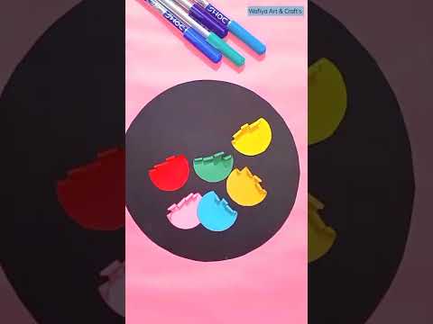 DIY beautiful flowers 💐💐#shorts #satisfying #art #youtubeshorts @wafiyaartcrafts9819