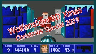 Wolfenstein 3D Xmas (Christmas Special 2019) - DOS