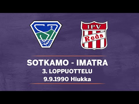 Throwback-ottelu: Sotkamo - Imatra 9.9.1990 3. loppuottelu