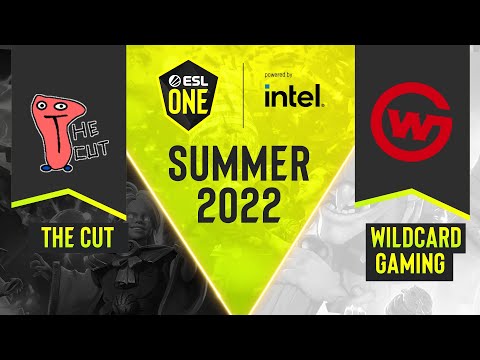 Dota2 - Wildcard Gaming vs. The Cut - Game 1 - DPC NA Tour 3 - ESL One Summer 2022